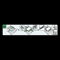 DECAL:PAPER SET DIRECTION:TRAY:LEFT