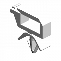 Pro C5200s/5300s. Защелка-держатель проводов., Harness Clamp