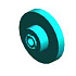 (x4)GEAR:IDLER:TONER CARTRIDGE:NO.1