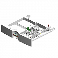 Лоток для бумаги №2 в сборе, [A]PAPER TRAY-NO.2-EU-ASS'Y201108-23 O/O