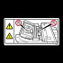 DECAL:H-TEMP WARNING:EXIT
