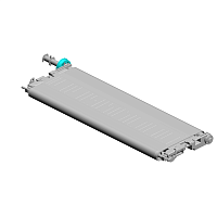 Направляющая транспортной ленты в сборе, GUIDE:FLAT CONVEYER BELT:ASS'Y