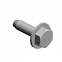 (x2)HEXAGON HEAD TAPPING SCREW:ES:3X10