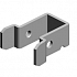 (x2)SUPPORTING PLATE:BRACKET:LOCK