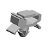 (x19)HARNESS CLAMP - LWS-0306ZC
