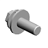 (x4)HEXAGON SOCKET HEAD CAP BOLT:SW-W:M4X8:BLACK