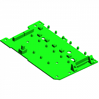 Плата панели управления  левая, PCB OP-L