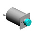Ricoh Pro C9200,9210. Двигатель постоянного тока., DC MOTOR:PRESS FIT