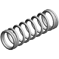 Пружина сжатия ленты конвеера, (x2)COMPRESSION SPRING-FLAT CONVEYER BELT-DRIVEN