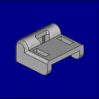 Крышка плоской выходной прижимной пластины, (x2)COVER:PRESSURE PLATE:ENTRANCE