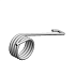 Установочная торсионная пружина заднего рычага, TORSION SPRING-LEVER-SET-REAR