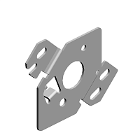 BRACKET:DRIVE:DC MOTOR