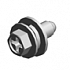 (x5)SCREW:SPRING WASHER:ROUND POINT:M4X10