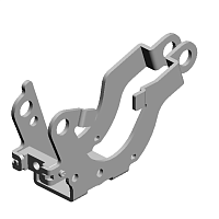 LEVER:PRESSURE:LOWER REAR:ASS'Y