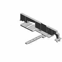 [A]SIDE FENCE:REAR:ASS'Y201612-02 O/O