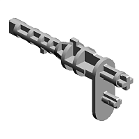 Рукоятка включения промежуточного переноса, KNOB-ON-OFF-INTERMEDIATE TRANSFER-BK-BASE