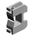 (x2)HARNESS CLAMP - ES-0505