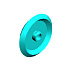 (x2)GEAR:DISCHARGE USED TONER