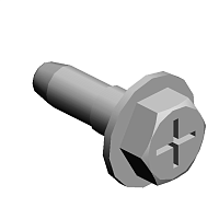 (x2)TAPPING SCREW:M3.4X6