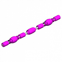 Выходной прижимной ролик в сборе, ROLLER:EXIT:PRESSURE:2TYPE:ASS'Y