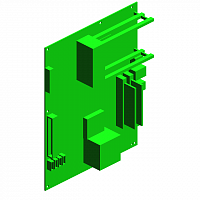 Плата контроллераа для модели AP-C2D в сборе, PCB for D029201002-05 X/O