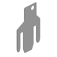 Плёночная подкладка для петли, (x2)FILM:HINGE:MF