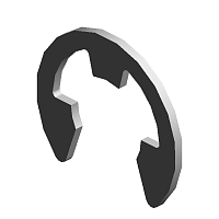 (x2)RETAINING RING - M8