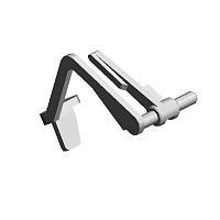 Флажок эксцентрика ручной подачи, FEELER:CAM:MANUAL FEED