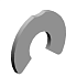 (x10)RETAINING RINGS-E:SILENCER:DIA4