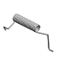 TORSION SPRING:FUSING/PAPER EXIT UNIT:FRONT