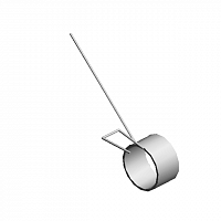 Пружина прижима датчика окончания бумаги лотка ручной подачи, (x2)TORSION SPRING:PAPER END SENSOR:MANUAL FEED