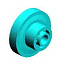 Шестерня, GEAR:SLOW DOWN:DC STEPPER MOTOR
