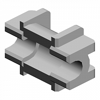 Втулка пластмассовая, (x2)BUSHING-DIA4