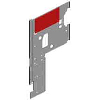SUPPORTING PLATE:DOOR:FRONT LEFT:ASS'Y