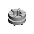 (x4)BUSHING:HDD