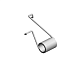 TORSION SPRING:COVER:MANUAL FEED:FRONT