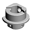 (x2)HOLDER:HINGE:ARM