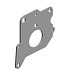 PLATE:HOLDER:RADIAL BALL BEARING