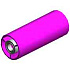 (x2)DRIVEN ROLLER:PRESS FIT