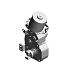 DRIVE SUB-UNIT:ON-OFF:PRESSURE ROLLER:(M13)