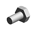 (x6)HEXAGON HEAD BOLT:M3X6