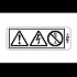 DECAL:WARNING (HIGH VOLTAGE)