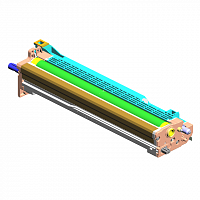 Блок фотопроводникового барабана для сервисного обслуживания цвет черный, [A]PCU-BK-SERVICE201108-01 X/O