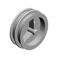 PULLEY - HIGH VOLTAGE SUPPLY CORD