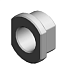 (x4)PLAIN SHAFT BEARING:6X10X6