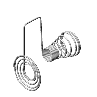 COIL SPRING:EARTH:TRAY BOTTOM PLATE