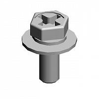 (x4)HEXAGONAL BOLT:DOUBLE SCREW:M3X8