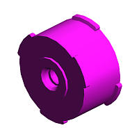 Элемент прижима, PRESSURE ROLLER:PRESS FIT
