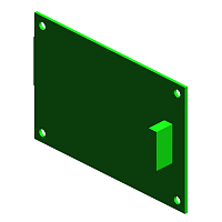 Плата факса EU в сборе, PCB:FAX:EU:ASS'Y