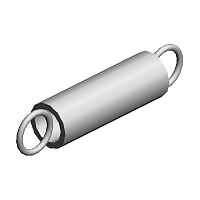 Прижимная пружина приводного выходного ролика, (x4)COMPRESSION SPRING-EXIT ROLLER-DRIVEN